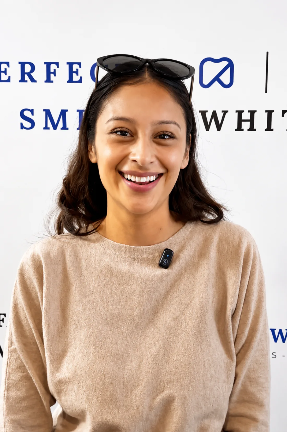 A real patient smile at Perfect White Smile