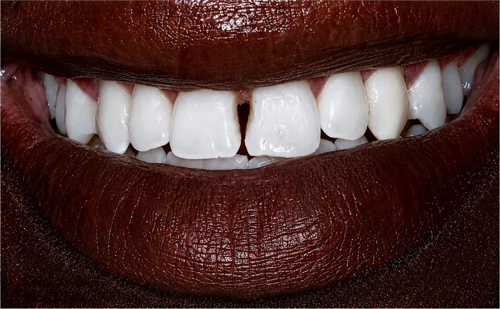 Before: Cosmetic dentistry